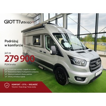 Campervan z automatem i bogatym wyposażeniem! Giottiline WADOWSCY