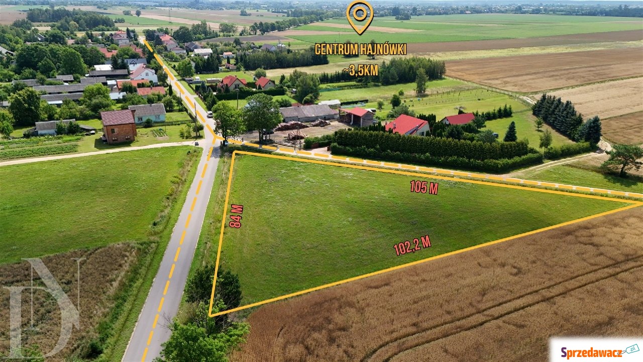 Działka budowlana 3969 m² z WZ...