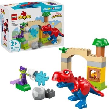 Klocki konstrukcyjne LEGO Duplo Disney10463 Dinozaur Spidey-Rex i Zielony Goblin