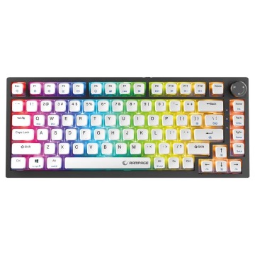 Klawiatura Klawiatura gamingowa Rampage Zenith Pro 8000Hz przewodowa magnetyczno-mechaniczna podświe