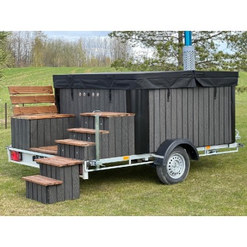 Balia Mobilna 200cm średnica Okrągła lub 220cm na 220cm kwadrat.