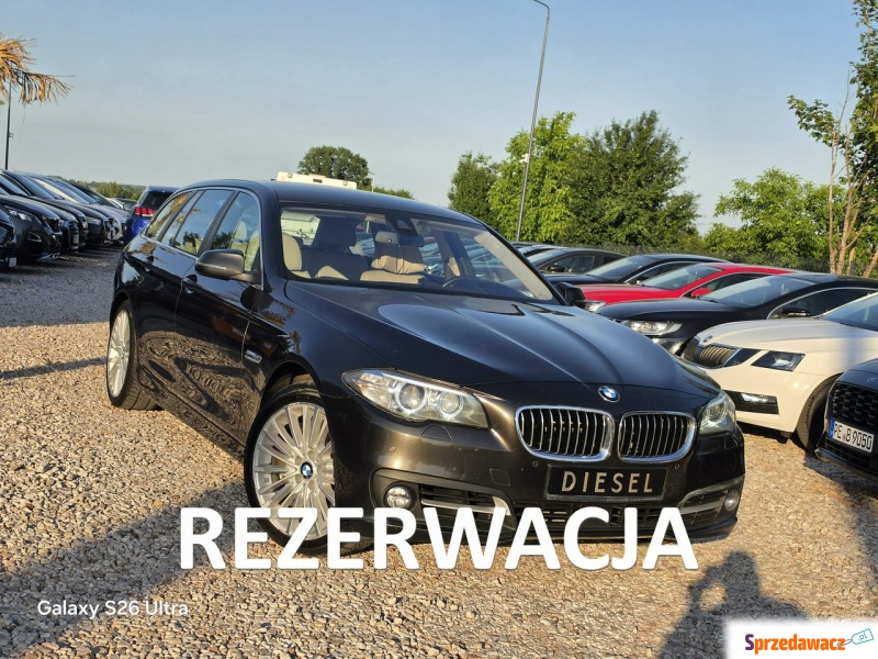 BMW Seria 5  Kombi 2016,  3.0 diesel, automat - Na sprzedaż za 54 999 zł - Nowe Sójki
