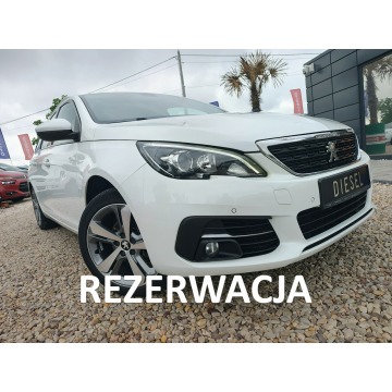 Peugeot 308 SW 1.5 HDI 130 PS Biała Perła Mega Stan Serwis Automat