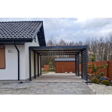 Carport PREMIUM - Wiata samochodowa 4x5m - an... - Garaże i wiaty - Bartoszyce - zdjęcie 2