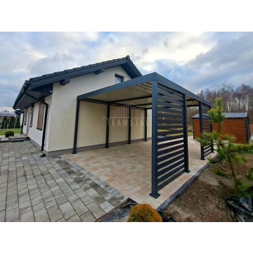 Carport PREMIUM - Wiata samochodowa 4x5m - an... - Garaże i wiaty - Bartoszyce - zdjęcie 4