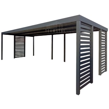 Carport PREMIUM - Wiata samochodowa 7x3 - antracyt... - Garaże i wiaty - Łomża - zdjęcie 1