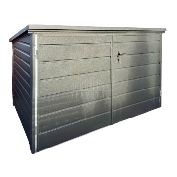 Box rowerowy - schowek Moto-Box 2×1,3m - antracyt... - Pozostała architektura... - Police - zdjęcie 1