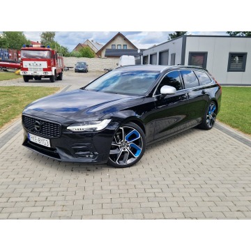 Volvo V90 - 2.0d 190KM Polestar AWD R Design Bogate wyposażenie Alu20 Raty Zamiana