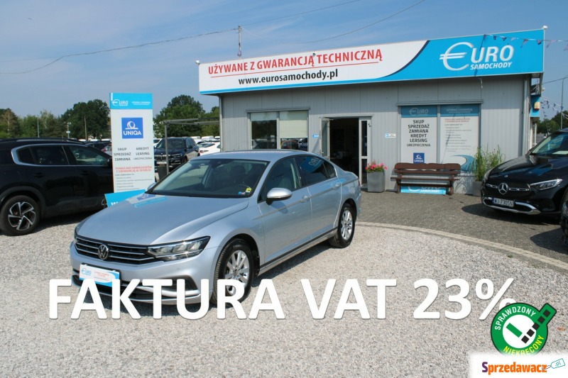 Volkswagen Passat  Sedan/Limuzyna 2022,  2.0 diesel - Na sprzedaż za 73 900 zł - Warszawa