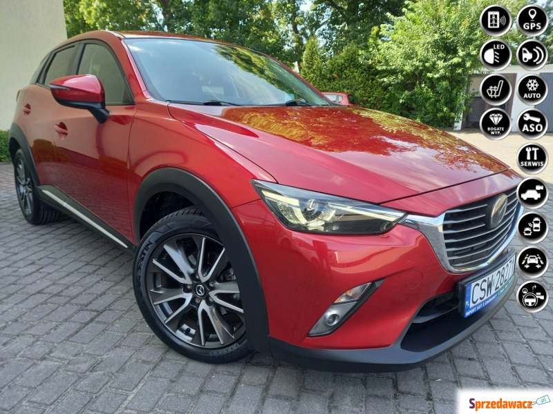 Mazda CX-3  SUV 2016,  1.5 diesel - Na sprzedaż za 42 900 zł - Nowe