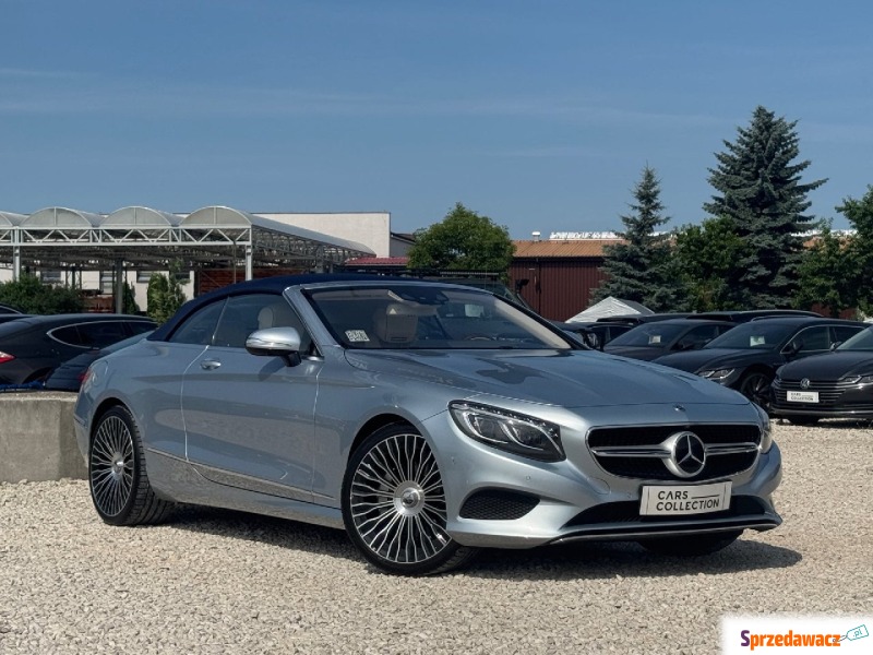 Mercedes - Benz   Kabriolet 2017,  4.7 benzyna, automat - Na sprzedaż za 374 900 zł - Michałowice-Wieś