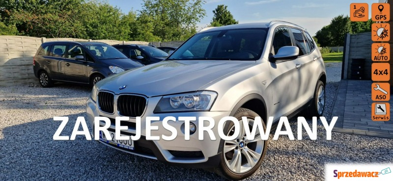 BMW X3  SUV 2012,  2.0 benzyna - Na sprzedaż za 47 900 zł - Płock