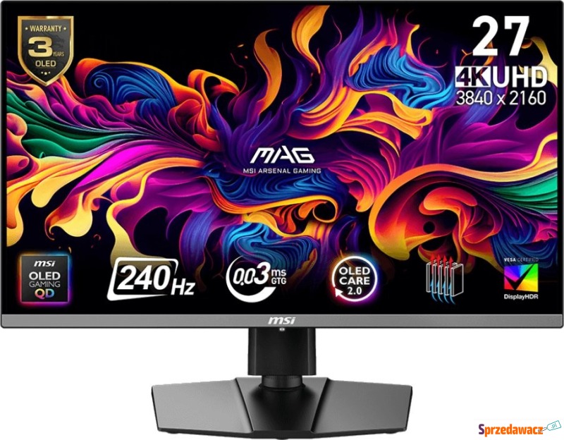 MSI MAG 272UP QD-OLED X24 - 240Hz...