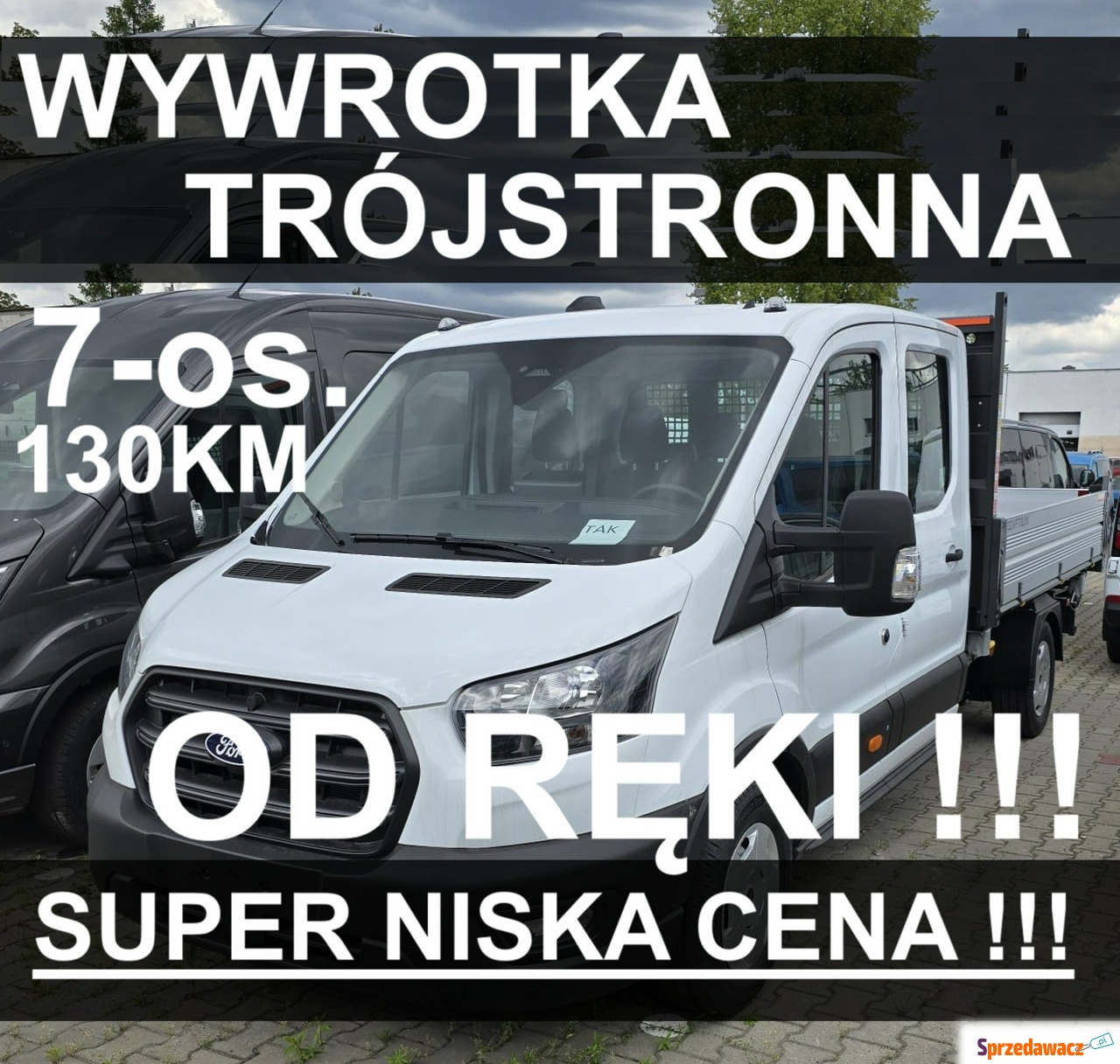 Ford Transit - Wywrotka 3-stronna...