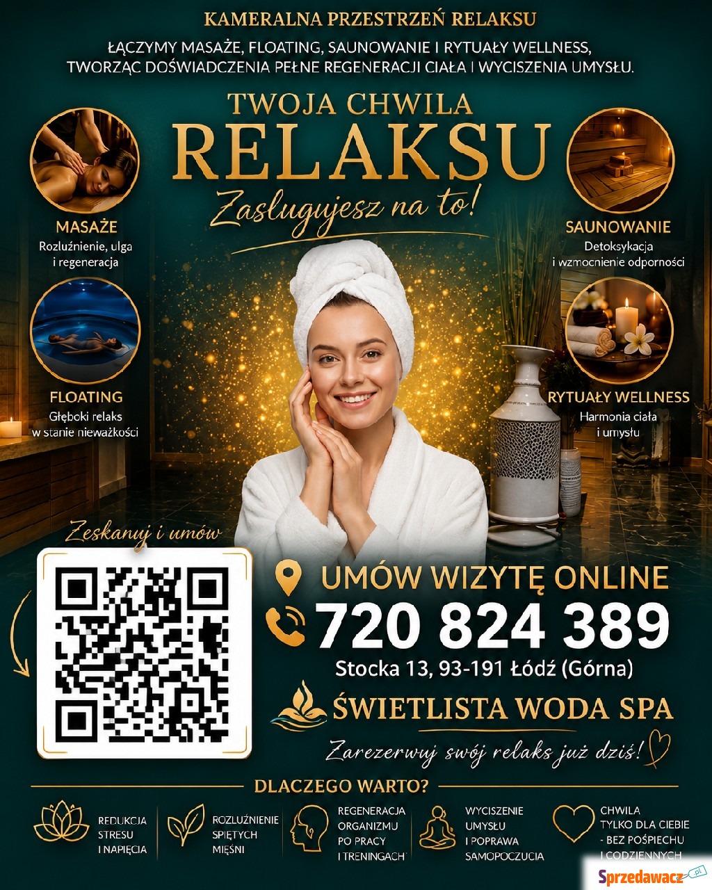 SPA ŁÓDŹ Świetlista woda Spa