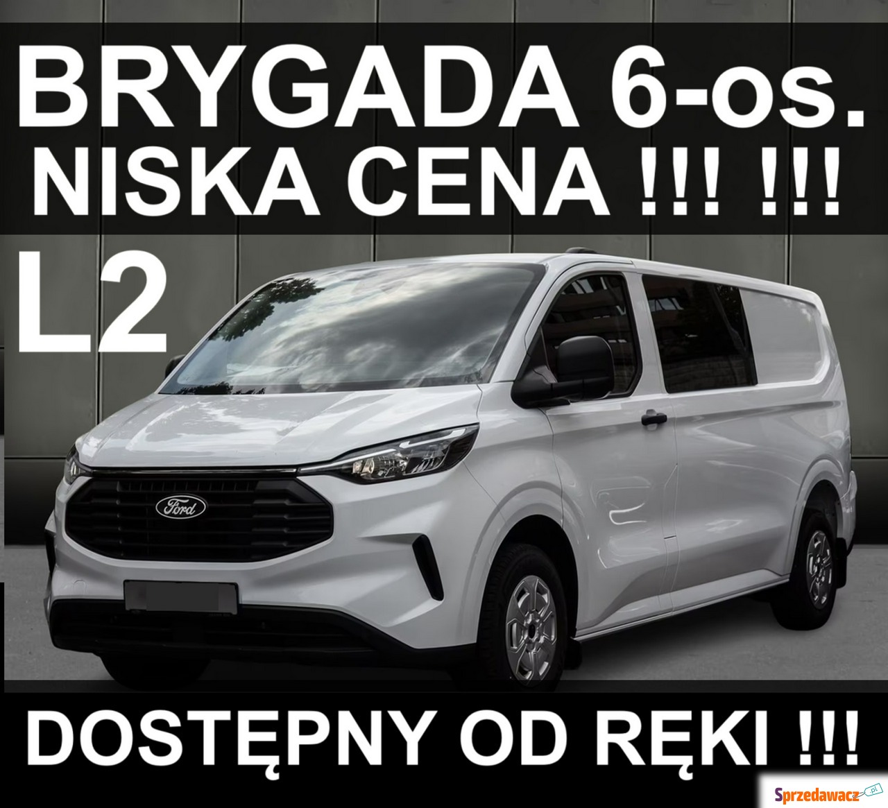 Ford Transit Custom - L2  136KM...