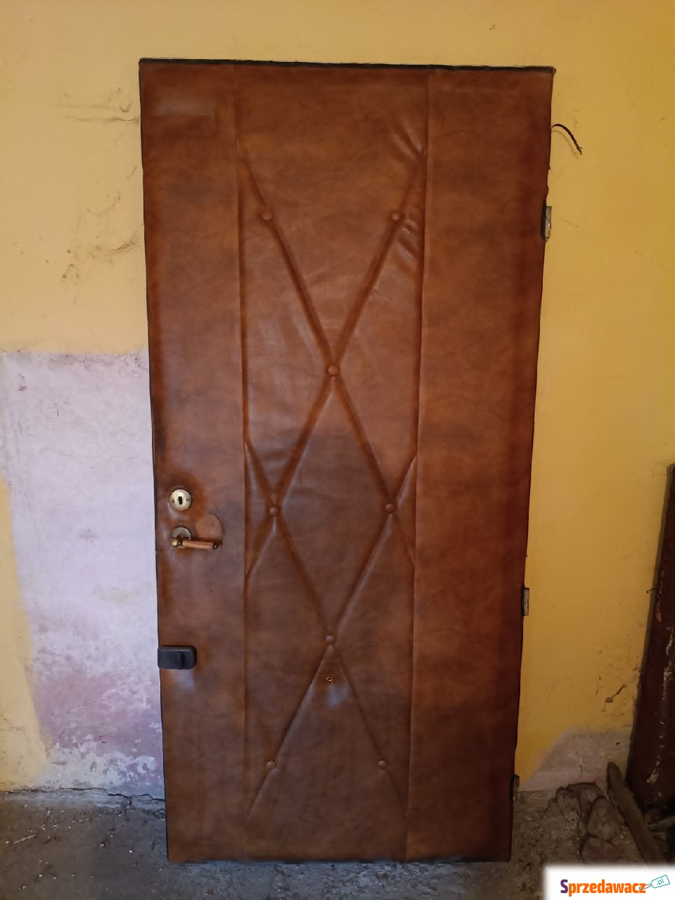Drzwi retro PRL 205x85 cm z or...