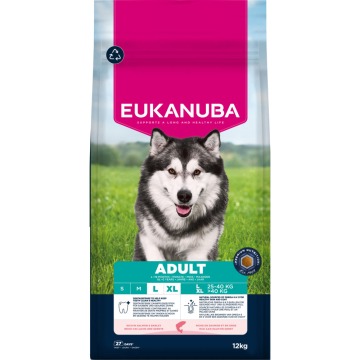 Eukanuba Premium Nutrition Adult Large & Giant Breed, łosoś - 2 x 12 kg