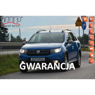 Dacia Logan - 0.9TCE MCV Stepway gwarancja przebiegu bezwypadkowy podgrzewane fotele