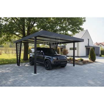 Carport V PREMIUM 4,8x5m - Wypełnienie panelami... - Garaże i wiaty - Chojnice - zdjęcie 3