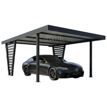Carport V PREMIUM 5x4,5m - Wypełnienie panelami... - Garaże i wiaty - Tychy - zdjęcie 1