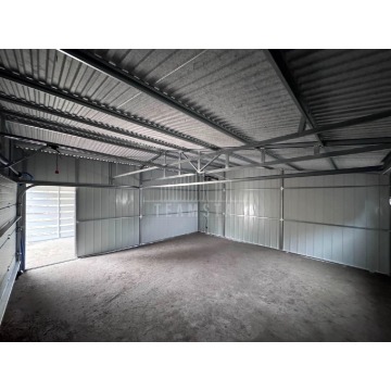 Garaż blaszany 6x6 + wiata 3x6 brama segmentowa... - Garaże i wiaty - Kielce - zdjęcie 2
