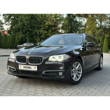 BMW 520 - LCI F11 520d LIFT 2.0d 184KM Automat Navi iDrive Pdc Led Jasne wnętrze