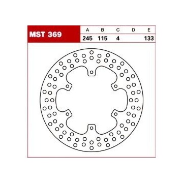 TRW Tarcza hamulcowa MST369 YAMAHA XTZ 750 Super T