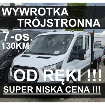 Ford Transit - Wywrotka 3-stronna  2800 x 2200 7-osob. Super Cena od ręk i!!
