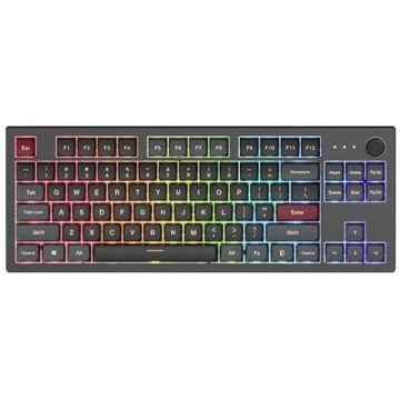 Klawiatura do gier Montech MKey TKL Darkness - GateronG Pro 2.0 Czerwona (US)