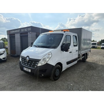 Renault Master doka skrzynia brygadówka plandeka 7 miejsc