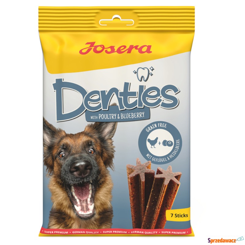 Josera Denties, z drobiem i jagodami - 180 g - Przysmaki dla psów - Konin