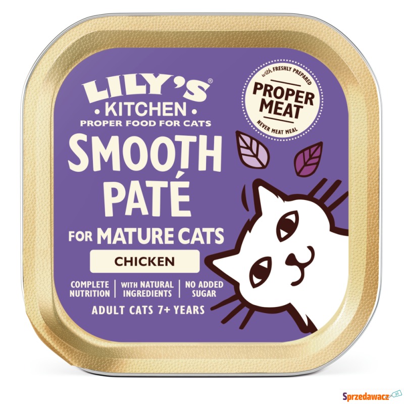 Lily's Kitchen Senior Smooth Paté Selection, 19... - Karmy dla kotów - Koszalin