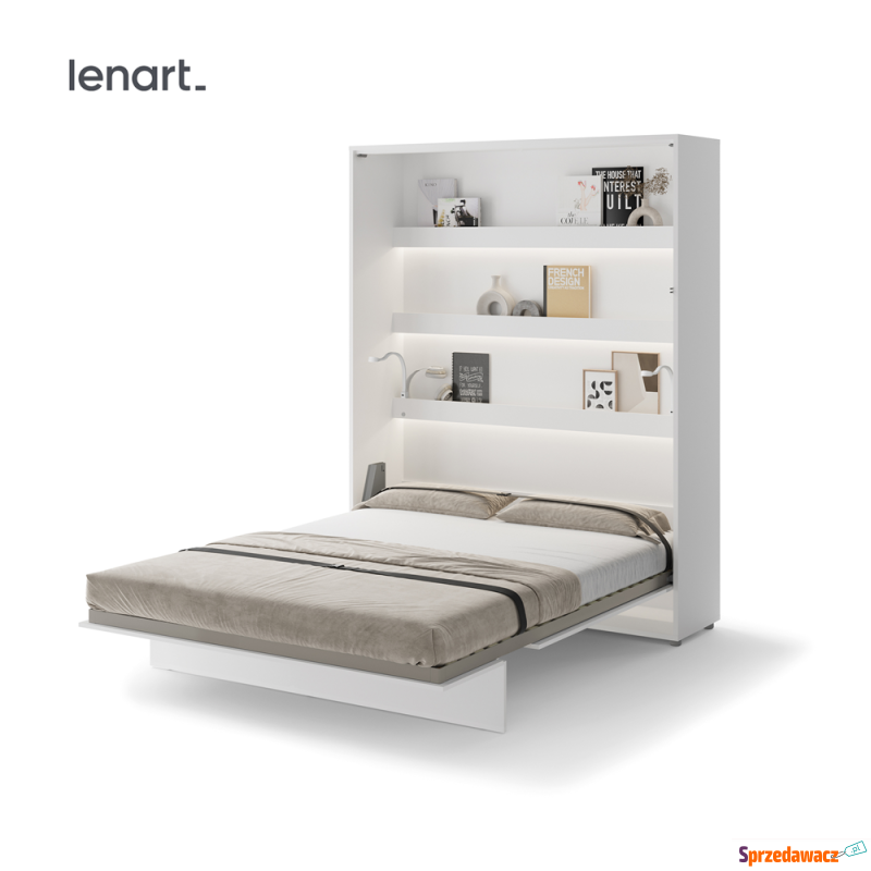 Półkotapczan pionowy BC-12 Bed Concept 160x200... - Łóżka - Łódź