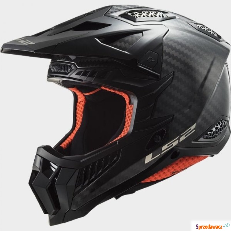 LS2 KASK OFF-ROAD MX703 C X-FORCE FIM MATT CARBON - Kaski motocyklowe - Białystok