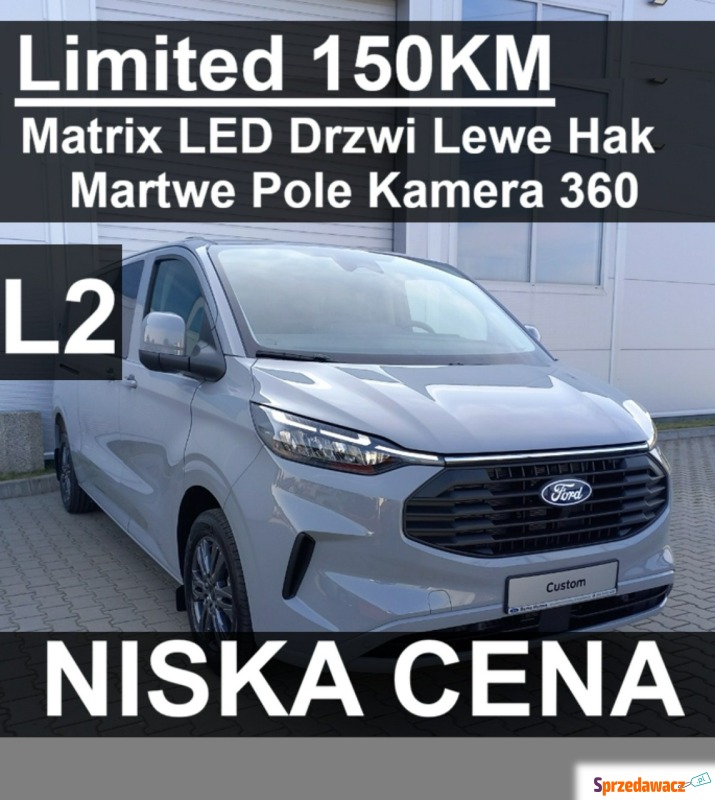 Ford Transit Custom  Minivan/Van 2026,  2.0 diesel - Na sprzedaż za 194 094 zł - Szczecinek