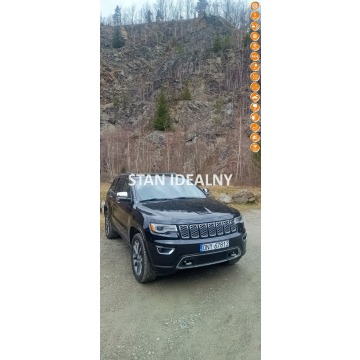 Jeep Grand Cherokee - 2018r. OVERLAND 3,6 benzyna ALUFELGI Pneumatyka XENON CHROM 20