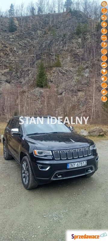 Jeep Grand Cherokee  SUV 2018,  3.6 benzyna, automat - Na sprzedaż za 98 599 zł - Nysa
