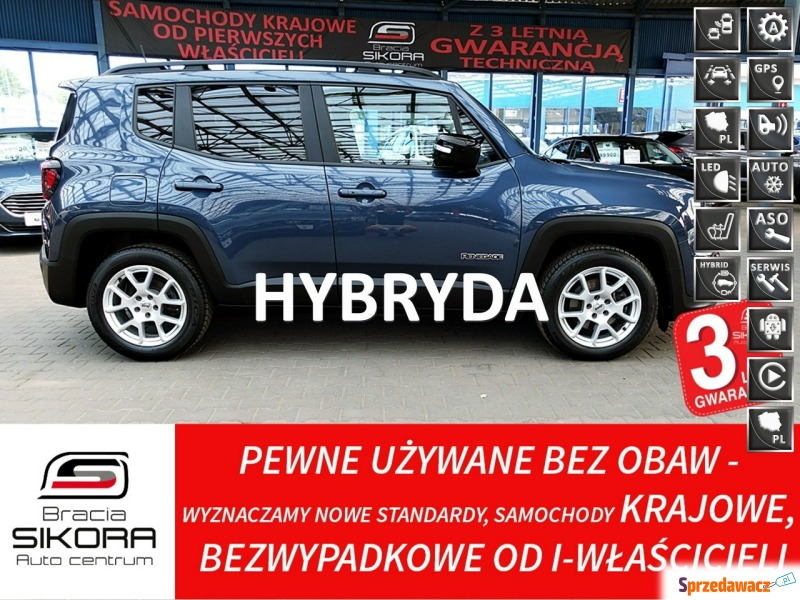 Jeep Renegade  SUV 2023,  1.5 hybryda, automat - Na sprzedaż za 86 900 zł - Mysłowice