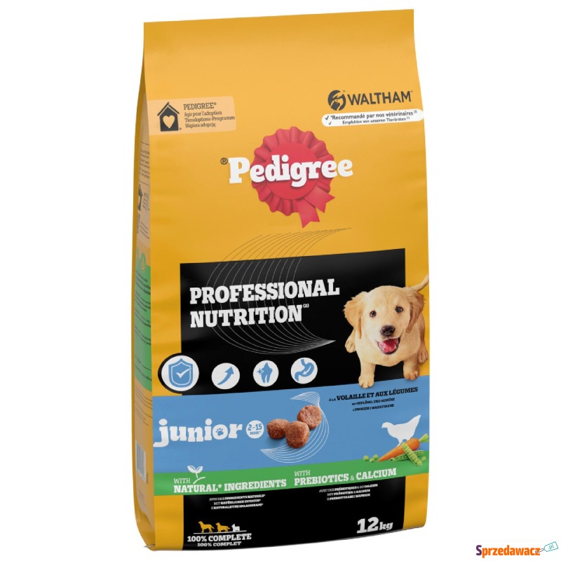 Pedigree Professional Nutrition Junior, drób i... - Karmy dla psów - Giżycko