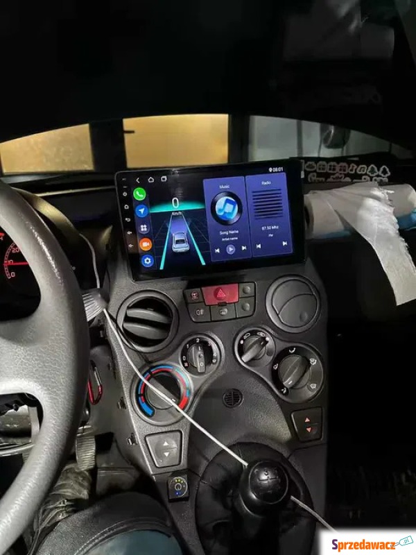 Radio Android Fiat Panda gps wifi bluetooth - Radioodtwarzacze - Ożarowice