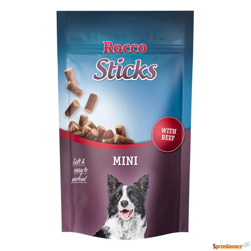Rocco Sticks Mini - Wołowina, 100 g - Przysmaki dla psów - Gorzów Wielkopolski