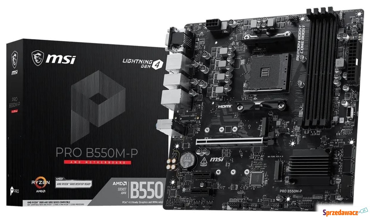 MSI PRO B550M-P