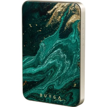 Burga Magnetic 5000 mAh emerald pool gold