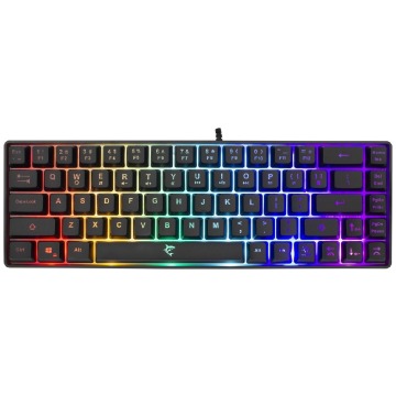 Klawiatura Klawiatura gamingowa White Shark Ronin GK-2201 przewodowa membranowa podświetlana czarna