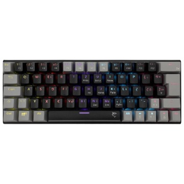 Klawiatura Klawiatura gamingowa White Shark Wakizashi Blue przewodowa mechaniczna podświetlana czarn