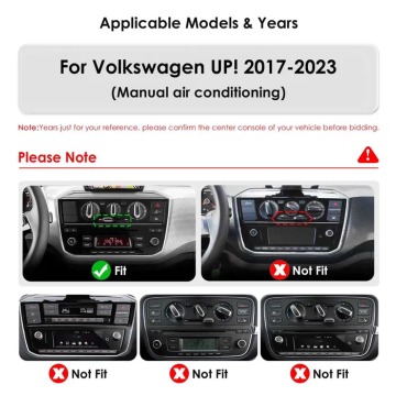 Radio Android Volkswagen UP Bluetooth - Radioodtwarzacze - Ożarowice - zdjęcie 3