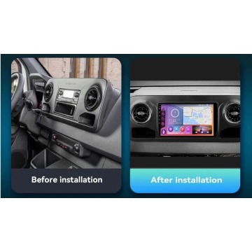 Radio android Mercedes Sprinter gps wifi bluetooth - Radioodtwarzacze - Ożarowice - zdjęcie 2