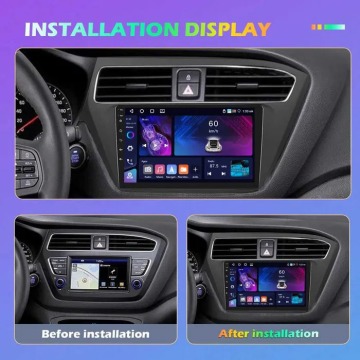 Radio android Hyundai i20 gps wifi bluetooth - Radioodtwarzacze - Ożarowice - zdjęcie 2
