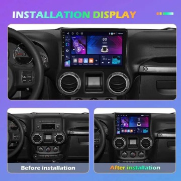 Radio android Jeep Wrangler gps wifi bluetooth - Radioodtwarzacze - Ożarowice - zdjęcie 2